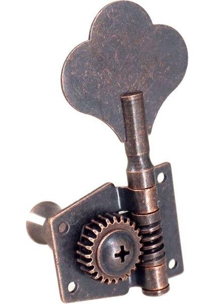 Gitar Vintage Açık Bas Gitar Ayarlama Anahtar Pegs Makine Başlıkları Tuner 4r 4 Dizeler Için Bas Kırmızı Bronz (Yurt Dışından) indirimleri