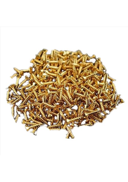 Fender Strat/tele Elektro Gitar Bas Için 150PCS Yeni Altın Pickguard Vidaları (Yurt Dışından) modelleri