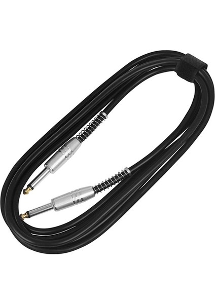 6 35MM Gitar Kablosu 5 Metre Halk Elektrik Kutusu Gitar Bas Örgülü Gürültü Azaltma Kablosu Ses Kablosu (Yurt Dışından) fiyatları