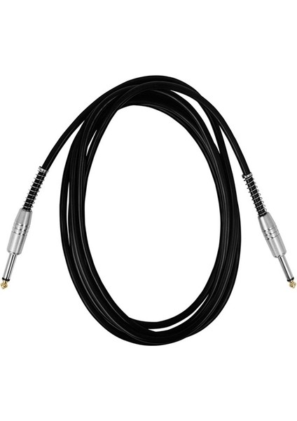 6 35MM Gitar Kablosu 5 Metre Halk Elektrik Kutusu Gitar Bas Örgülü Gürültü Azaltma Kablosu Ses Kablosu (Yurt Dışından) modelleri