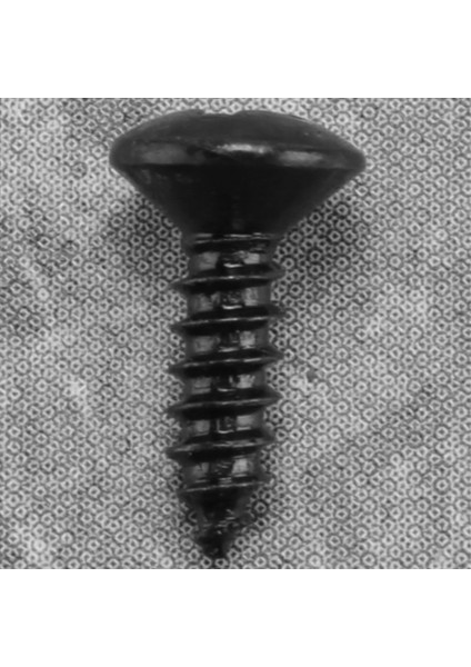 50X Gitar Bas Vidaları Çizik Plakaları Için Parçalar Pickguard Siyah (Yurt Dışından)