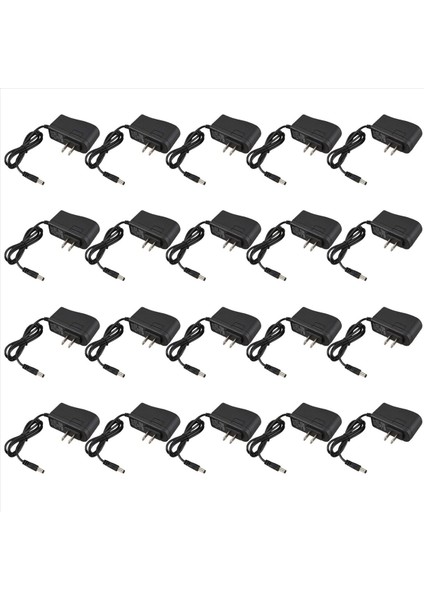 20X Gitar Feeects Pedal Şebekesi Yedek Güç Kaynağı Ac Adaptör 9V 1A (Yurt Dışından)