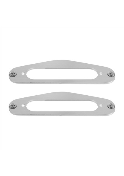 2 Adet Gitar Pikap Çerçevesi Montaj Halkası Tek Metal Düz Humbucker Pikap Halkası Tl Tarzı Elektro Gitar (Gümüş) (Yurt Dışından) fiyatları