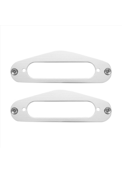 2 Adet Gitar Pikap Çerçevesi Montaj Halkası Tek Metal Düz Humbucker Pikap Halkası Tl Tarzı Elektro Gitar (Gümüş) (Yurt Dışından) modelleri