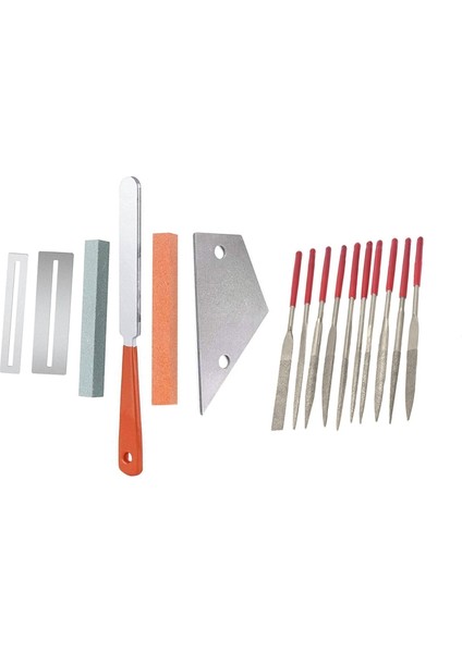2 Set Gitar Fret Somun Yuvası Yuvası Pickguard Taşlama Dosyası Grubu Set Luthier Onarım Aracı 1 Set 10 Pcs ve 1 Set 6 Pcs (Yurt Dışından) fiyatları