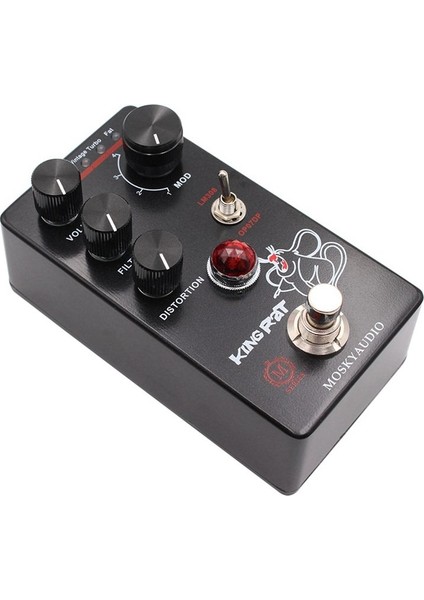 Moskyaudio King Gitar Etkileri Pedal Distorsiyonu Gerçek Baypas Devresi Gitar Işlemci Aksesuarları (Yurt Dışından) fiyatları