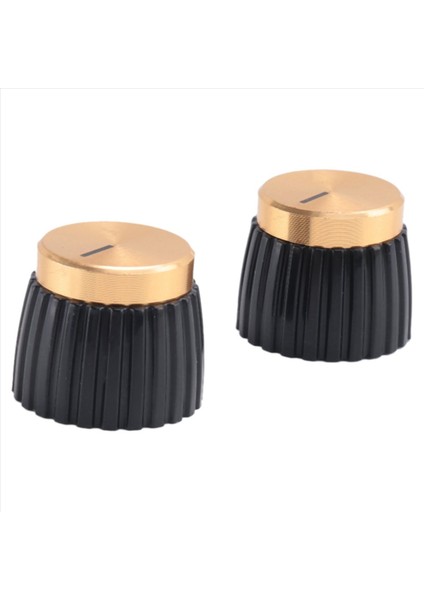 Marshall Amplifikatörü Için 10X Gitar Amplifikatör Düğmeleri Push-On Siyah+Altın Kapağı (Yurt Dışından) fırsatları