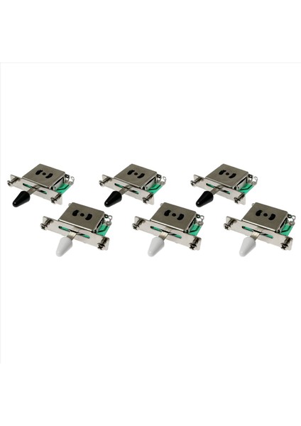 6pcs St/sq Serisi Için 5 Yolu Pikap Seçici Geçiş Anahtarı Elektro Gitar Vardiyalı Anahtarlar (Yurt Dışından)