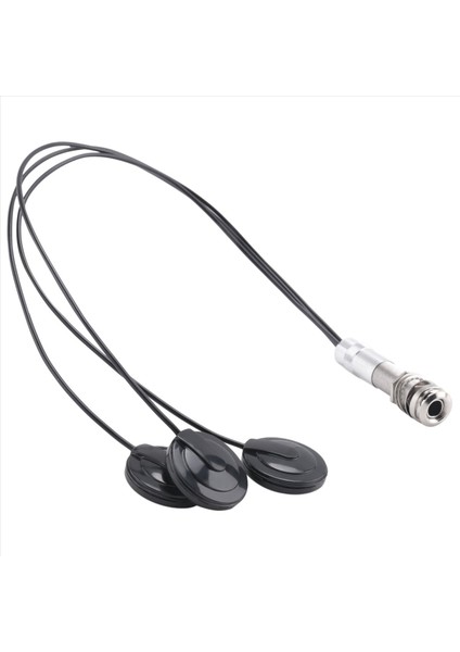 Gitar Pickup Piezo Kontakt Mikrofon Pikap 3 Dönüştürücü Pikap Sistemi Akustik 6 35MM Jack (Siyah) (Yurt Dışından) modelleri