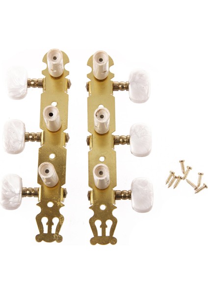 1 Set Klasik Gitar Ayarlama Anahtarları Pegs Makine Başlıkları Tuner 6 String Klasik Gitar Kemik Köprüsü Eyer ve Somun (Yurt Dışından) modelleri