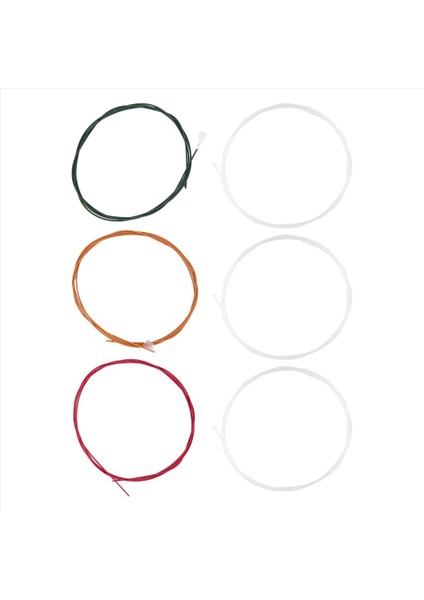 Irın C105 Gökkuşağı Gitar Dizeleri Naylon Çekirdek Renkli Kapalı Bakır Alaşım Yarı Akustik Klasik Gitar ( 028- 043) (Yurt Dışından) modelleri