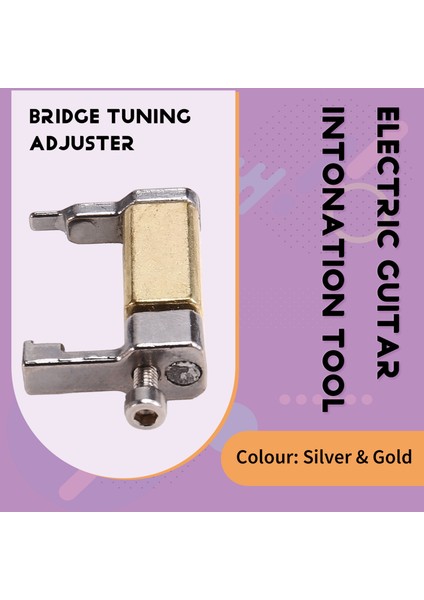 Elektro Gitar Tonlama Aracı Gitar Köprü Tonlama Aracı Floyd Rose Tremolo Elektro Gitar Altın ve Gümüş (Yurt Dışından) fırsatları