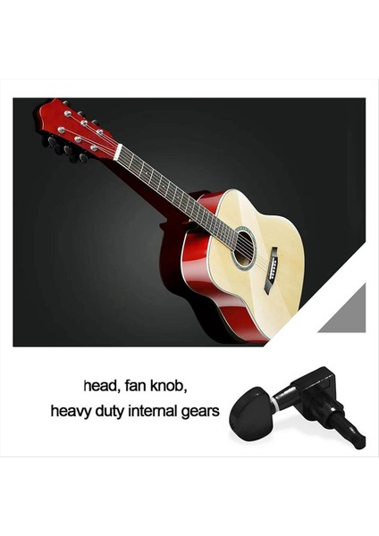 12PCS/2SET Elektro Gitar Makinesi Kafaları Metal Tunerler Mini Oval Tuner St Tl Tele Ayar Mandalları Siyah Gümüş (Yurt Dışından) modelleri