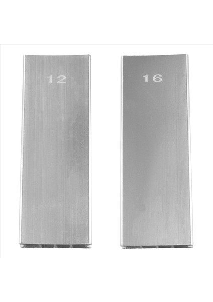 Iki Yönlü Radius Zımparalama Bloğu Alüminyum Alaşım Fret Tespit Klavye Luthier Tool Guitar Bas Zımparalama Işın (12-16) (Yurt Dışından)