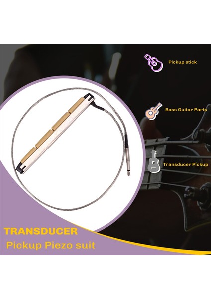 4 Telli Akustik Bas Gitar Için Dönüştürücü Piezo Kıyafeti (Yurt Dışından) fırsatları