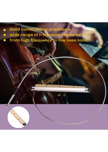 4 Telli Akustik Bas Gitar Için Dönüştürücü Piezo Kıyafeti (Yurt Dışından) indirimleri