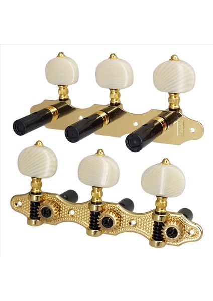 2x 1 18 Akustik Gitar Makinesi Başlıkları Gitar Dizesi Tuning Pegs Anahtar 3L3R Gibar Tuner (Yurt Dışından) fiyatları