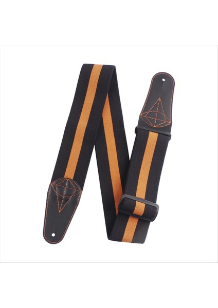 Gitar Kayışı Elektro Gitar Bas Kayışları Yumuşak Ayarlanabilir Akustik Gitar Kayışı Siyah+Kahverengi (Yurt Dışından) fırsatları