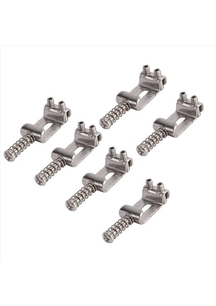 4x Gitar Köprüsü Saddles Roller Tremolo Fender Strat Stratocaster Tele Telecaster Elektro Gitar Aksesuarları Gümüş (Yurt Dışından) fiyatları