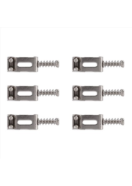 4x Gitar Köprüsü Saddles Roller Tremolo Fender Strat Stratocaster Tele Telecaster Elektro Gitar Aksesuarları Gümüş (Yurt Dışından) modelleri