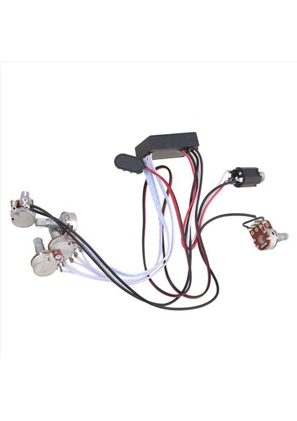 2x Preamp 3 Bant Ekleyicisi Eq Kablo Demeti Gitar Bas Tonu Kontrol Sistemi Aktif Pikap Için (Yurt Dışından) fiyatları