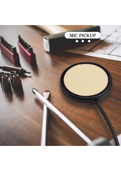 2pcs Piezo Gitar Violin Banjo Mandolin Ukulele Için Mikrofon Mikrofon Pikap (Yurt Dışından) fırsatları