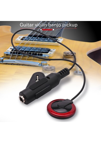 2pcs Piezo Gitar Violin Banjo Mandolin Ukulele Için Mikrofon Mikrofon Pikap (Yurt Dışından) indirimleri