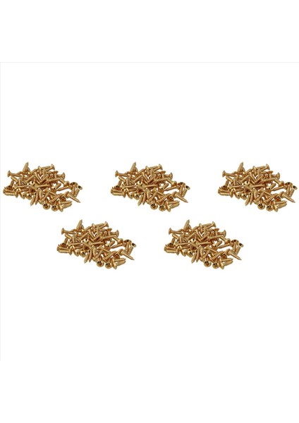 250X Gitar Bas Vidaları Çizik Plakaları Için Parçalar Pickguard Altın (Yurt Dışından)