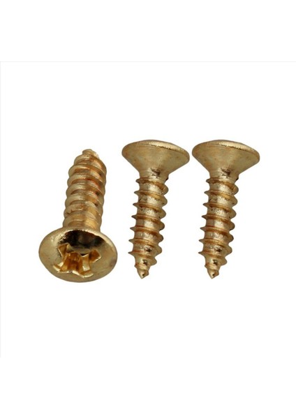 250X Gitar Bas Vidaları Çizik Plakaları Için Parçalar Pickguard Altın (Yurt Dışından) modelleri