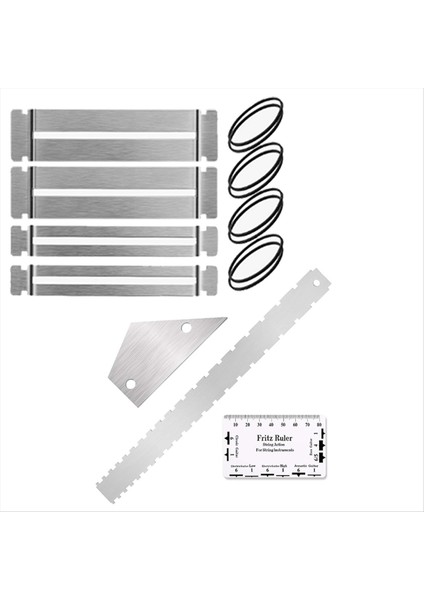 Gitar Klavye Koruma Paslanmaz Çelik Bas Gitar Klavye Koruma Luthier Araçları Klavye Koruyucu (Yurt Dışından)