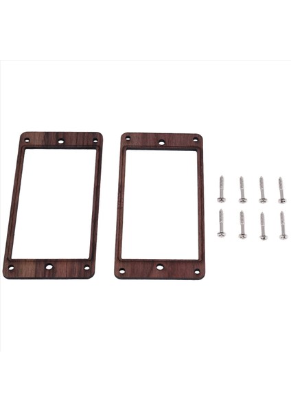 2pcs Elektro Gitar Ahşap Humbucker Gitar Pikap Çerçevesi Pikap Montaj Yüzüğü (Yurt Dışından) fiyatları