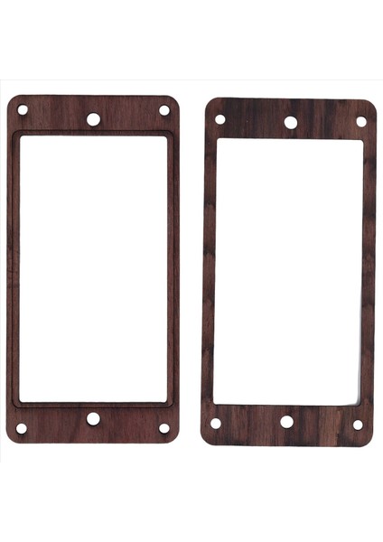 2pcs Elektro Gitar Ahşap Humbucker Gitar Pikap Çerçevesi Pikap Montaj Yüzüğü (Yurt Dışından) fırsatları