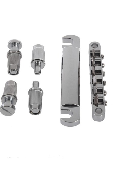 2set Aksesuarları 1set Gitar Düğmeleri 2 Cilt ve 2 Ton Üst Şapka Bell &amp 1set Gitar Tune-O-Matic Köprüsü Kuyruk Tayını (Yurt Dışından) fiyatları