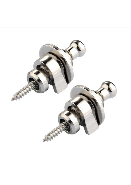 Premium Gitar Kayış Kilitleri ve Düğmeleri Güvenlik Hızlı Serbest Bırakma Straplocks Kayış Tutucu Sistemi Nikel (4 Paketi) (Yurt Dışından) fiyatları