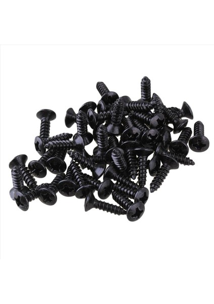 250X Gitar Bas Vidaları Çizik Plakaları Için Parçalar Pickguard Siyah (Yurt Dışından) fiyatları