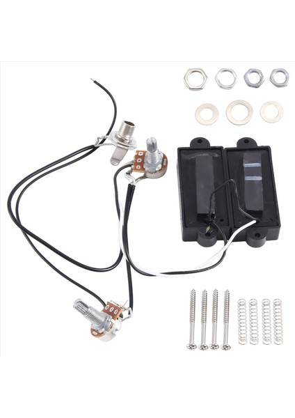 Elektro Gitar Pikap Kablo Kablo Demeti Pb Bass 4-String Electric Guitar Boyun ve Köprü Alma Seti (Yurt Dışından) modelleri