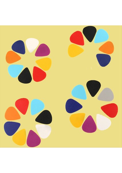 30 Adet Gitar Seçer Plectrums Selüloid Gitar Seçimleri 0 46 0 71 0 96MM Renkli Konforlu Hisset (Yurt Dışından) fiyatları