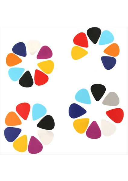 B 30PCS Gitar Seçimleri Plakalar Selüloid Gitar Seçimleri 0 46 0 71 0 96MM Renkli Konforlu Hisset (Yurt Dışından)