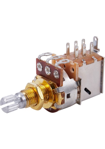 Gitar Saksıları 500K Kısa Bölünmüş Şiş Ses Konik Push/çekme Potansiyometre (Yurt Dışından) indirimleri