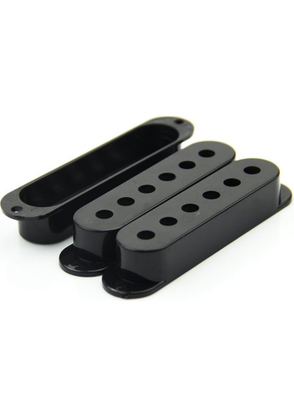 Stratocaster Için Fender Için 50 Veya 52 mm (Siyah) ve Plastik Mühürlü Humbucker Pikap Kapağı Fit Sq St Pickup Black (Yurt Dışından) modelleri