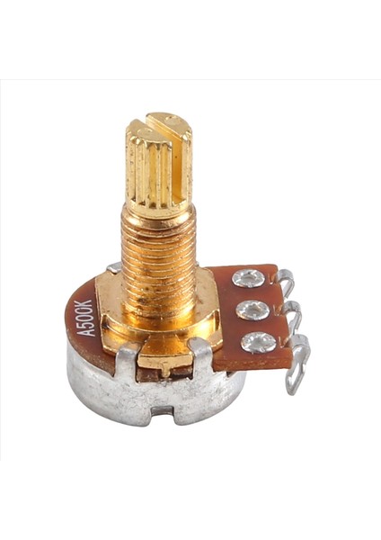 Gitar Potansiyometre Ses Hacmi ve Ton Kapları Anahtar Kontrolü A500K Bölünmüş Şaft Konik Potansiyometreler Altın Paketi 5 (Yurt Dışından)