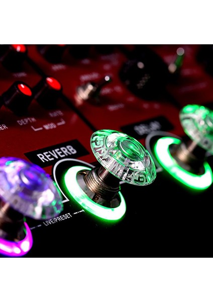 Mooer 50PCS Gitar Etkisi Pedal Ayak Tırnak Kapağı Amplifikatörler Ayak Anahtarı Gitar Pedalı Knob Koruyucu (Yurt Dışından)