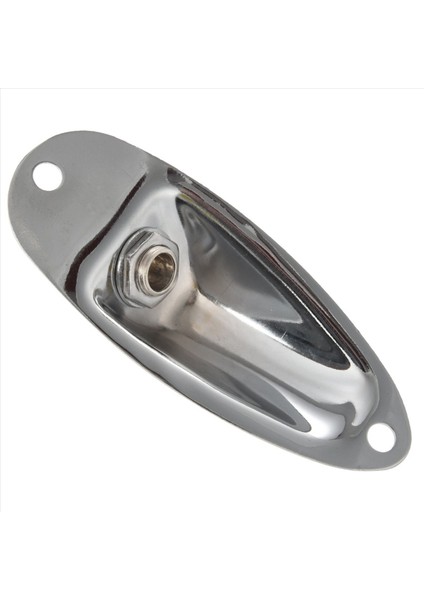 4pcs Tekne Gitar Jakı 1/4 Inç Giriş Çıkış Jak Plakası Soketi 6 35MM Krom Gümüş Fd Strat Stil Gitar Parçaları (Yurt Dışından) modelleri