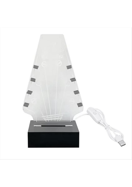 Gitar Seçme Raf Tutucu Taban Seçimler Için Depolama ve Ekran Işık Up Gitar Seçme Tutucu Akrilik Elektro Gitar Seçim Standı (Yurt Dışından)