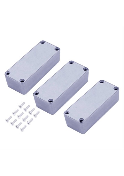 1590A Alüminyum Gitar Efektleri Pedal Muhafazası 92X38X31MM Gitar Efektleri Için Bitmemiş Diecast Stomp Kutusu (Yurt Dışından)