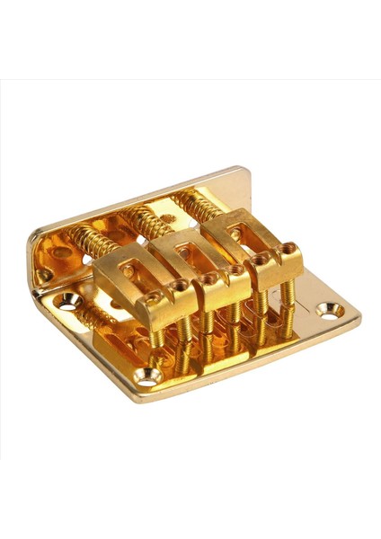 4x Puro Kutusu Gitar Parçaları 3 String Altın Üst Yükleme Sert Kuyruklu Ayarlanabilir Köprü Altın Renk (Yurt Dışından) modelleri