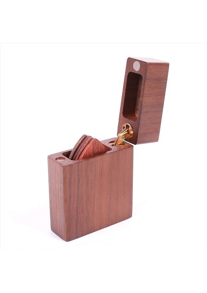 Akustik Gitar Secikme Kutusu Ahşap Bass Ukulele Müzik Enstrüman Aksesuarları Gitar Seçimleri (Yurt Dışından)