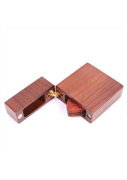 Akustik Gitar Secikme Kutusu Ahşap Bass Ukulele Müzik Enstrüman Aksesuarları Gitar Seçimleri (Yurt Dışından) fırsatları