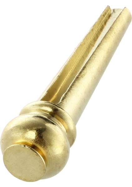 Metal Akustik Gitar Köprüsü Pimleri 6pcs Pirinç Gitar Dizeleri Sabit Koni Dize Pimleri Dize Çiviler (Yurt Dışından) fırsatları