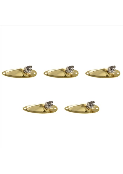 5pcs Tekne Çıkışı Giriş Strat Gitar Yedek Parçaları Için Jack Plaka Soketleri (Yurt Dışından)
